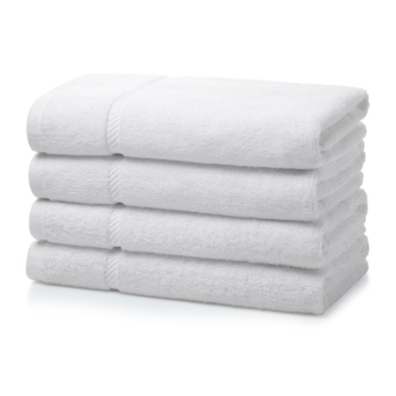 600 GSM double yarn white hand towels